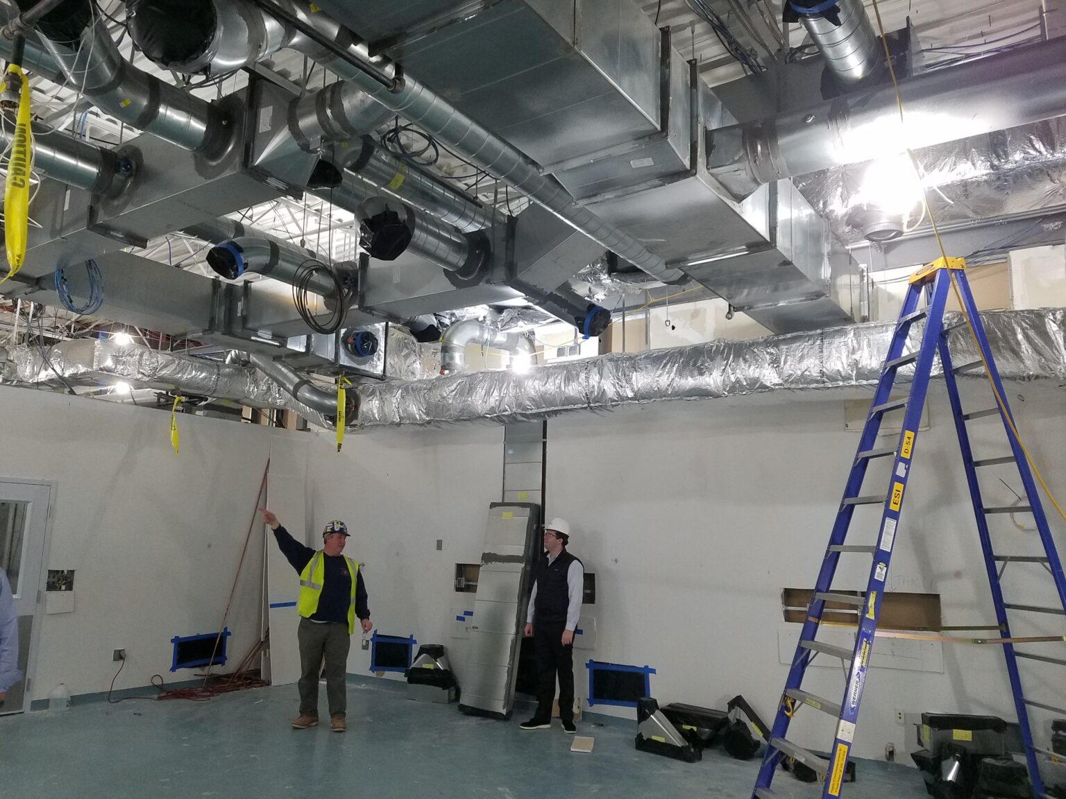 Pharma laboratory HVAC and plumming Vest Design